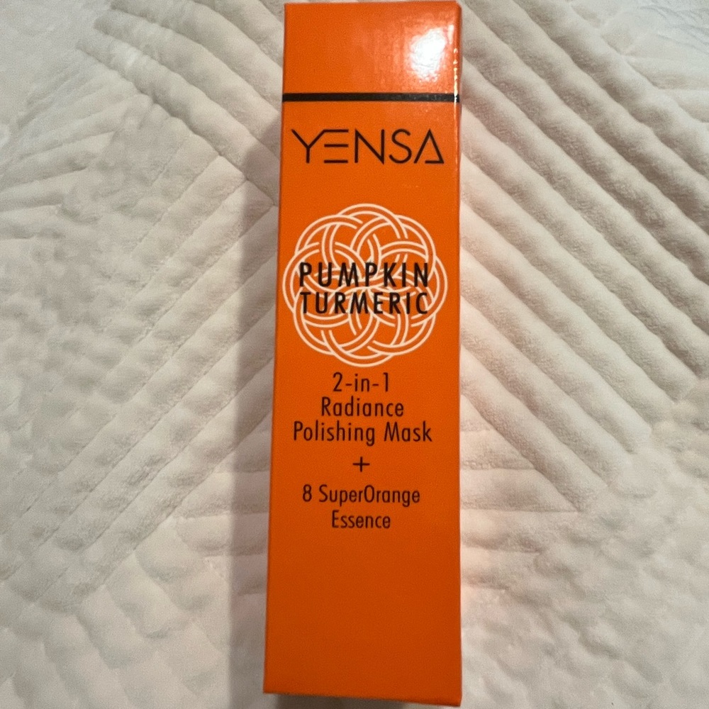 Yensa 2 in 1 Radiance Polishing Mask - Pumpkin and Tumeric